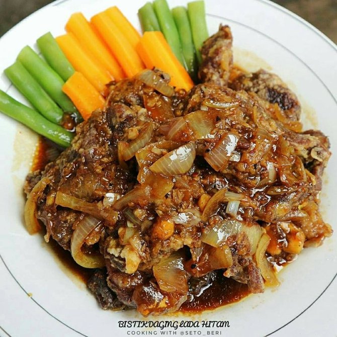 Resep Bistik Daging Sapi Rumahan yang Sederhana, Lezat Menggugah Selera