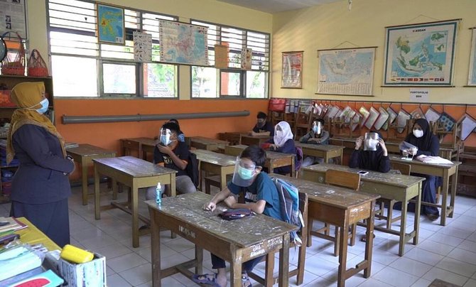 sekolah tatap muka di garut