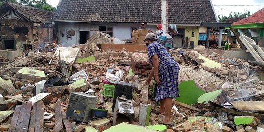 BPBD Catat 10.482 Rumah dan 641 Fasilitas Umum Rusak Akibat Gempa Malang