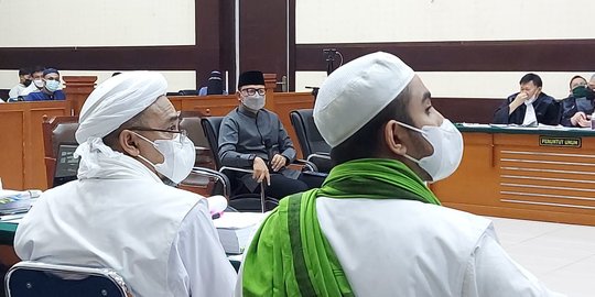 PN Jaktim Lanjutkan Sidang Perkara Tes Swab Rizieq Syihab di RS Ummi Hari ini