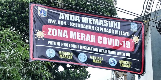 2.659 RT di DKI Masuk Pengendalian Ketat karena Berisiko Tinggi Penularan Covid-19