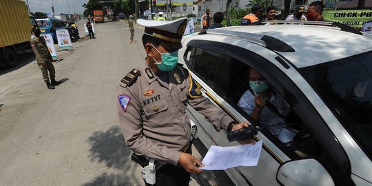 Begini Teknis Penindakan Polri di Jalan saat Penerapan Larangan Mudik