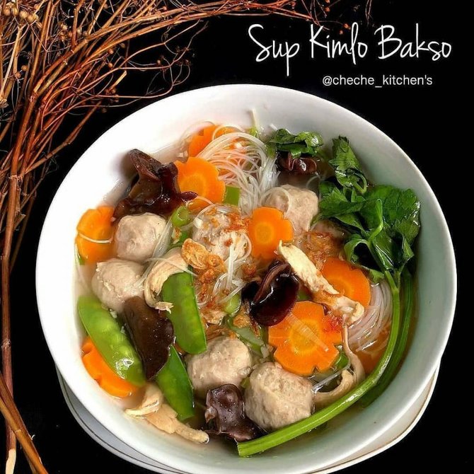 sup kimlo bakso