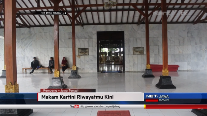 makam ra kartini sepi pengunjung sejak ibu tien soeharto meninggal