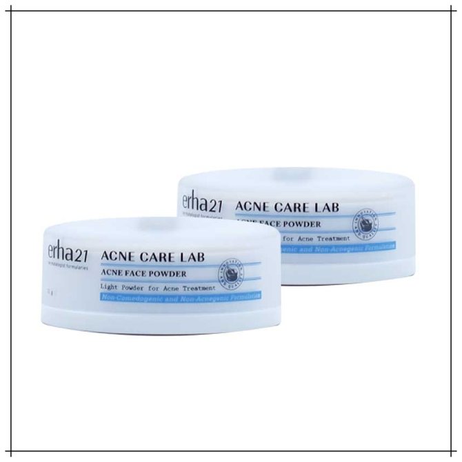 erha acne care lab acne face powder