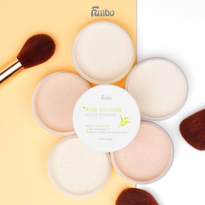 fanbo acne solution loose powder