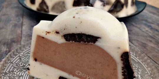 8 Resep Puding Oreo Lembut, Camilan Lezat Mudah Dibuat