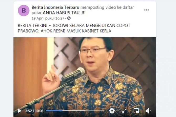 hoaks jokowi gantikan prabowo dengan ahok