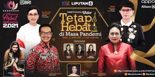 Anugerah Perempuan Hebat Indonesia 2021 Berikan Penghargaan untuk Para Kartini Modern