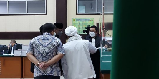 Rizieq Syihab Bersyukur Acara Maulid Nabi di Tebet Tak Diproses ke Pengadilan