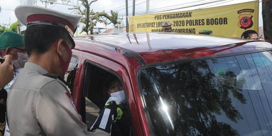 Polresta Bandung Mulai Penyekatan Usai Larangan Mudik Terbaru