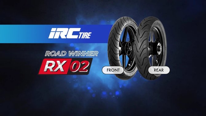 ban sepeda motor irc untuk tipe sport