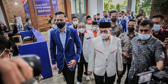 Usai Bertemu Syaikhu, AHY Mengaku Terima Masukan Soal Pemimpin Muda