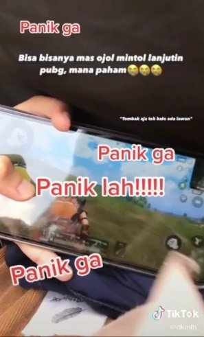 video kocak sopir ojol minta tolong penumpang lanjutkan main game saat perjalanan