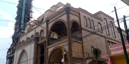 Kemegahan Masjid Agung Al-Hidayah Malang, Dibangun Mirip Hagia Sophia