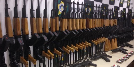 Penyelundup Senjata Terbesar di Dunia Ditangkap di Brasil Setelah Buron Lima Bulan
