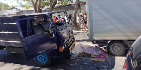 Tabrakan Beruntun Kendaraan di Kupang, Seorang Pesepeda Meninggal Dunia