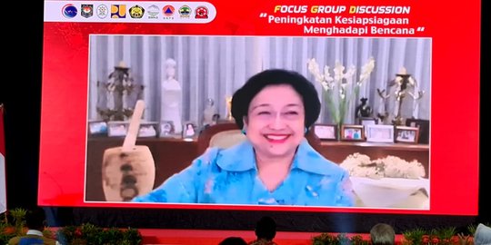 Megawati Minta Semua Pihak Terlibat untuk Menghadapi Ancaman Bencana