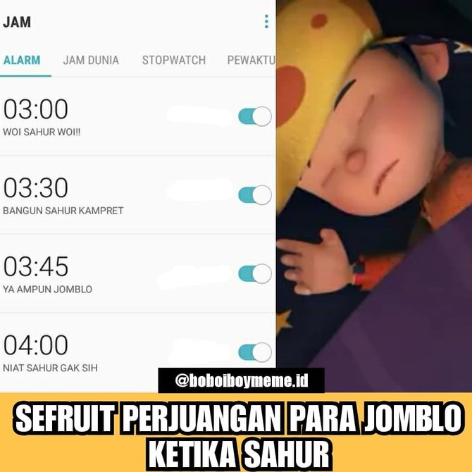 meme lucu puasa