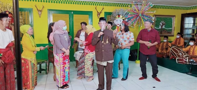 gelaran topeng betawi di lembaga kebudayaan betawi