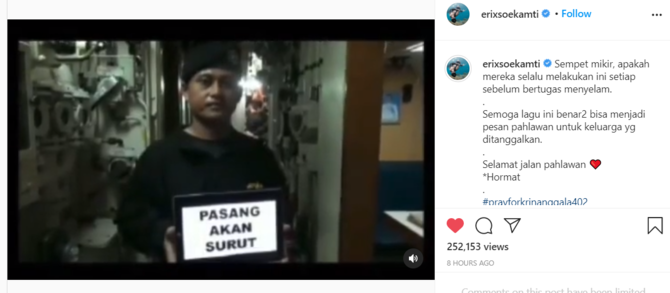 video awak kri nanggala