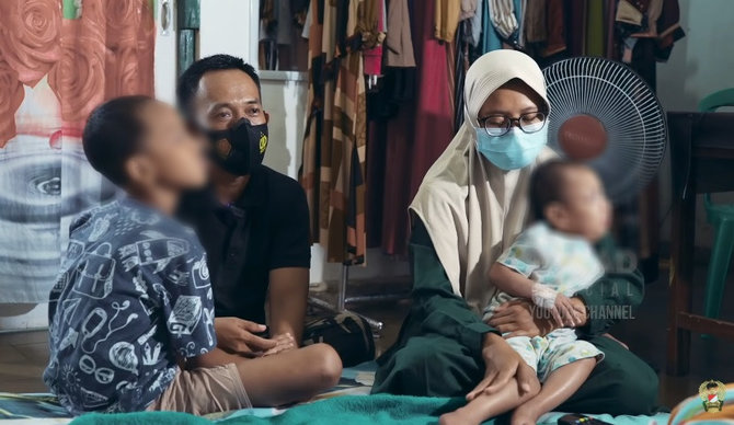 hetty andika perkasa berkunjung ke rumah babinsa
