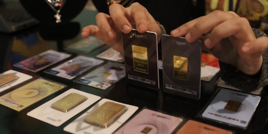 Harga Emas Tak Berubah di Rp933.000 per Gram di Awal Pekan