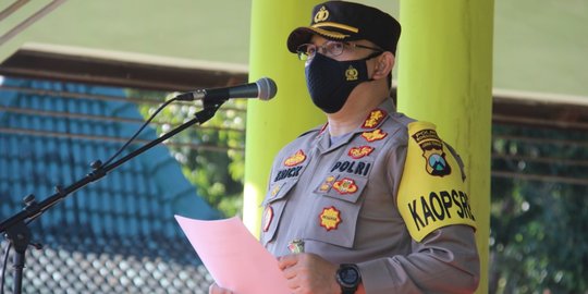 Larangan Mudik Resmi Berjalan, Polres Bondowoso Periksa Tiap Titik Perbatasan