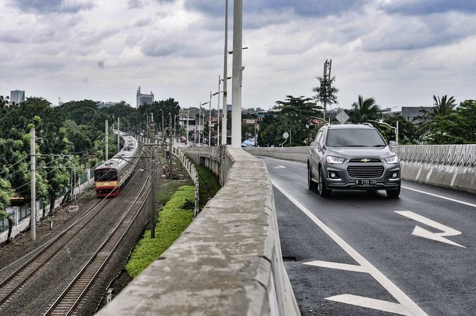 uji coba flyover tapal kuda