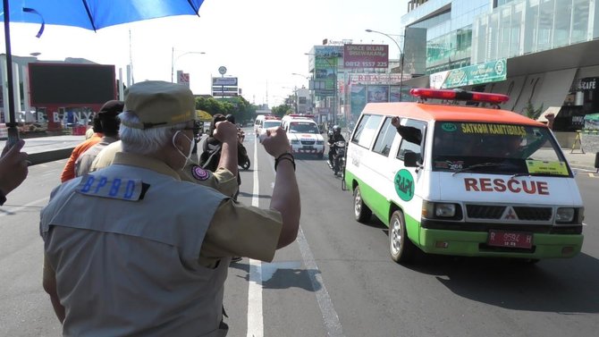 simulasi bencana di cilacap dan banyumas