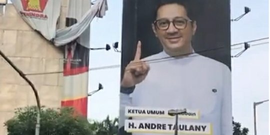 Heboh Baliho Andre Taulany: Siap Menjadi Wakil Rakyat