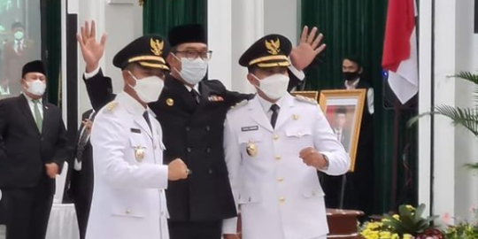Jadi Pejabat Publik, Ini 4 Momen Pelantikan Sahrul Gunawan Jadi Wakil Bupati Bandung