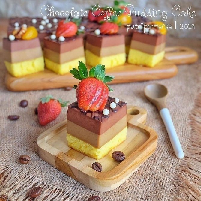 12 resep puding cokelat manis dan lembut camilan ringan menyehatkan