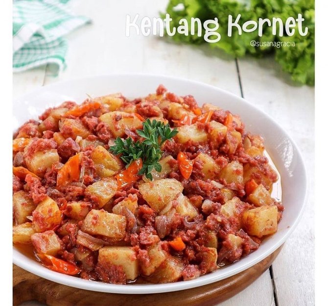 10 resep menu sahur berbahan kornet sajian lezat praktis dibuat