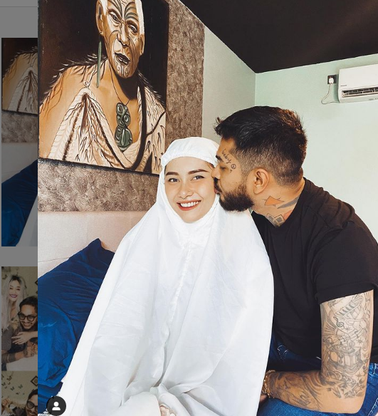 onad berikan semangat sang istri