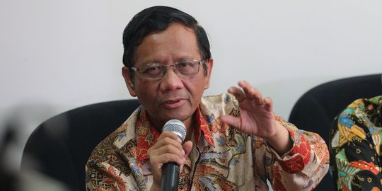 Mahfud MD Sebut Pengesahan RUU Perampasan Aset Terbentur Urusan Politis