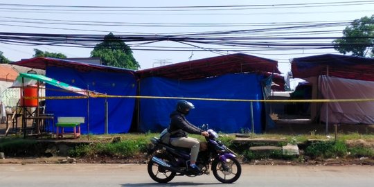 Picu Kerumunan, Pasar Malam di Pamulang Disegel Satpol PP