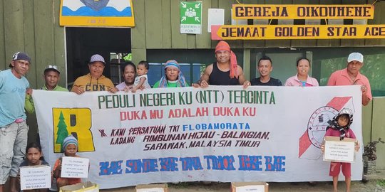 Persatuan TKI Flobamorata di Serawak Galang Dana Bantu Korban Bencana Seroja