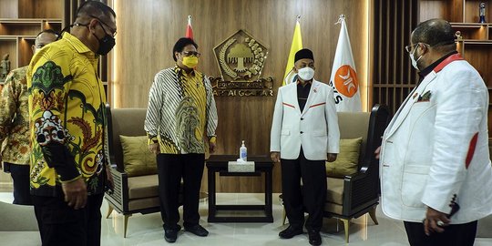 Pimpinan PKS Sambangi Markas Golkar