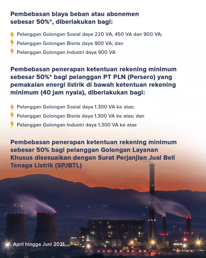 pemerintah perpanjang stimulus listrik