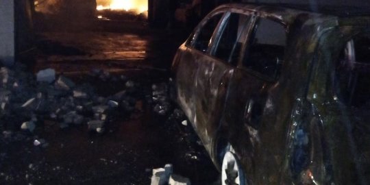 5 Gudang di Kosambi Tangerang Ludes Terbakar