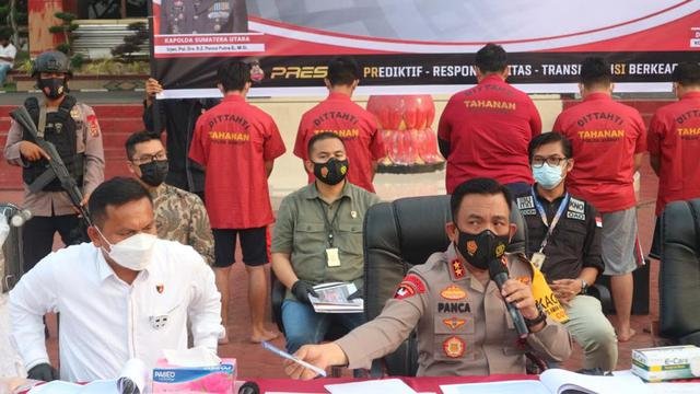 ditetapkan tersangka ini motif pelaku kasus alat rapid test bekas bandara kualanamu