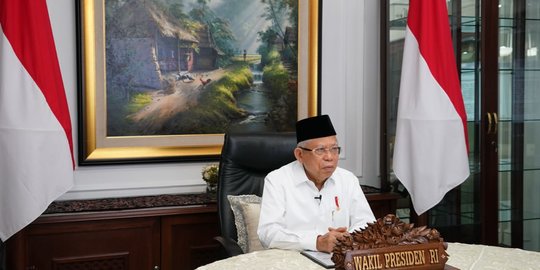 Ma'ruf Amin Ingatkan Eksplorasi Sumber Alam Berlebihan Berdampak Bencana Lingkungan