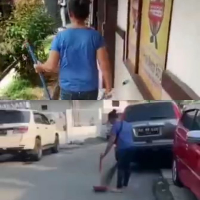 nasib ibu tukang parkir liar di medan yang sempat viral dihukum lakukan ini