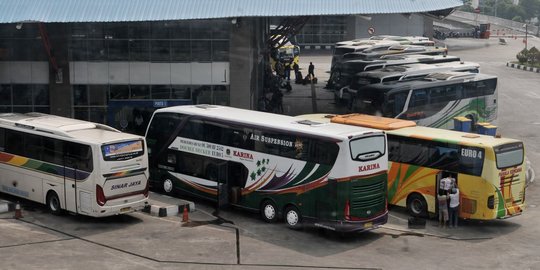 Jelang Masa Larangan Mudik, Jumlah Penumpang di 4 Terminal DKI Alami Penurunan