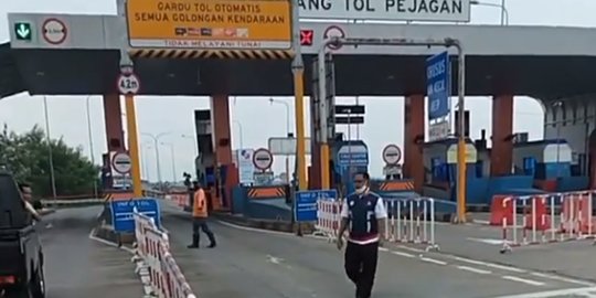 Beredar Video Gerbang Tol Pejagan Ditutup, Ini Kata Polisi