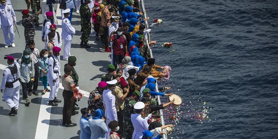 Kasal Pastikan Tetap Upayakan Evakuasi KRI Nanggala-402 dari Perairan Bali