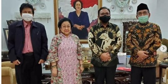 Menag Yaqut Bertemu Megawati Bahas Soal Kebangsaan