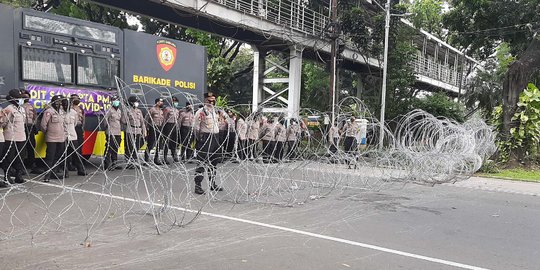 Diduga Hendak Buat Rusuh Demo Buruh, 22 Orang Kelompok Anarko Ditangkap Polisi