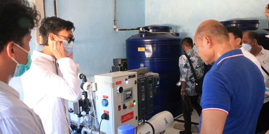 Gunakan Teknologi Reverse Osmosis, Air Laut di Labuan Bajo Disulap untuk Konsumsi